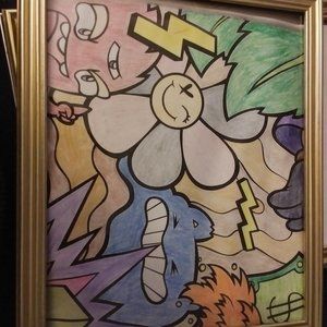 Framed Kawaii Artwork 8 x 10